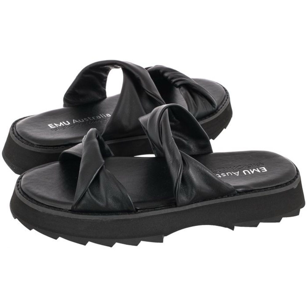 NEW Emu Leather Twisted Sandal